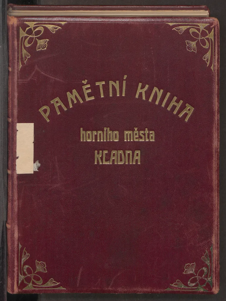 Obálka Pamětní knihy horního města Kladna